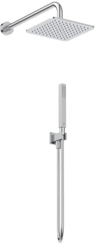 Ideal Standard - Idealrain, Kit doccia 5 pezzi, Set accessori doccia per bagno, Cromato