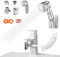 JNQYYH Doccetta per Lavandino Bagno, Doccetta per Lavandino con Tubo Estensibile 3M, Perfetto per Il Lavaggio Dei Capelli,Animali,Del Bagno, Cucina