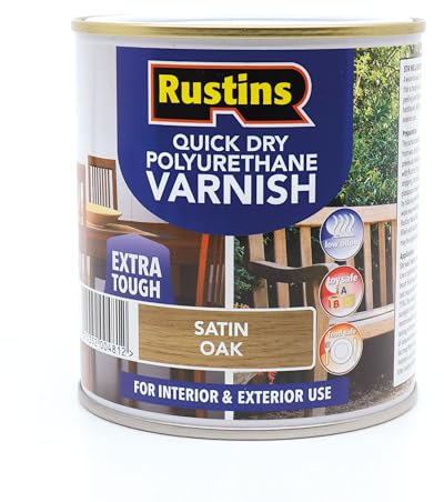 QD Poly Varnish Satin Oak 2.5ltr
