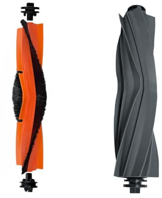 NUHFUFA Spazzola principale e spazzola in gomma grigia per robot aspirapolvere accessori compatibili con Dreame L20 Ultra Sweeper