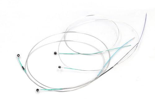 4 Pièces Cordes de Violon 4/4 Ensemble Complet en Acier E A D G Pièces de Rechange Accessoires pour Violon 4/4, Matériau Durable, Facile à Installer