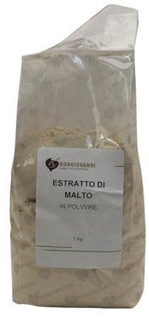 BONGIOVANNI FARINE E BONTA' NATURALI Estratto di malto in polvere (alto potere diastasico) 1Kg