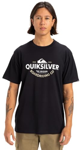 Quiksilver Herren Typed Out Ss T-Shirt (1er Pack)