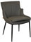 SIX Komfortabler Lusso Echtleder Stuhl - Hochwertiges Rindsleder, belastbar bis 150 kg, ergonomisch, stabil, ideal für Esszimmer, Büro, Konferenzraum - in Grau