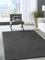 the carpet Cosy kuschelig Warmer Fellteppich, weich und elegant, waschbar und Fußbodenheizung geeignet, Öko-Tex Zertifiziert, Anthrazit 2, 140 x 200 cm