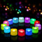AMAGIC 24 Pack Colour Change Flicker Bright Flameless LED Candle Battery Operated, Fake Electric Tea Lights, for Christmas Party, Halloween, Birthday, Table Decoration