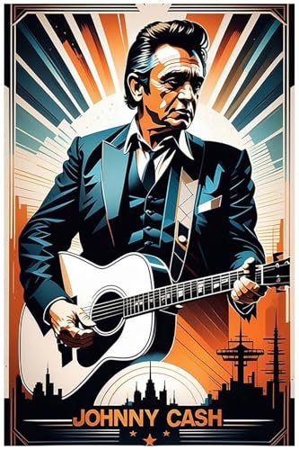 Johnny Cash Poster, Motivationszitat, inspirierende Musik-Erinnerungsstücke, Vinyl, Juni Carter Cash Folsom, Gefängnisdekoration, Wandkunst, Wachstum, kultiger Vintage-Druck, Album, Sammlerstück
