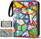 Sammelalbum für Pokemon Karten,900 Karten Sammelkarten Album 9 Taschen 50 Seiten Sammelmappe karten Ordner Heft,Hochwertiges Wasserdicht PU Leder Card Collection Sammelheft,Geschenk für kinder (CM900)