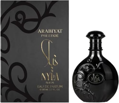 Arabiyat Prestige Nyla Suede EDP Eau de Parfum For Women And Men (Unisex), 80 ml, Made in UAE