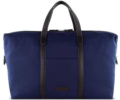 bugatti Maro Reisetasche Polyester, Sporttasche mit Trolley-System, Höhe erweiterbar, blau