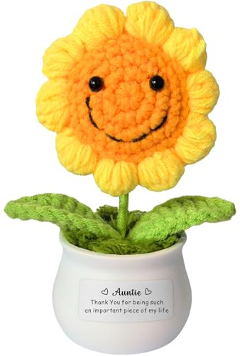 JMIMO Auntie Gifts Auntie Birthday Gifts Christmas for Auntie Sunflower Present