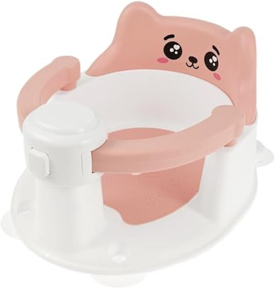Badesitze für Babys zum Aufrechten Sitzen Unverzichtbare Saugnäpfe 6-24 | Kinder Aufsitz-Badesitz Rutschfest Als Badesitz Für Dusche, Boden & Reisen Für Kinder, Neue Eltern, P