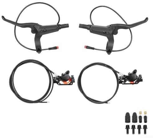 Hydraulische Scheibenbremsenmontage für NUTT Elektrofahrräder mit integriertem Bremssensor Zuverlässiges Bremsen bei verschiedenen Fahrbedingungen