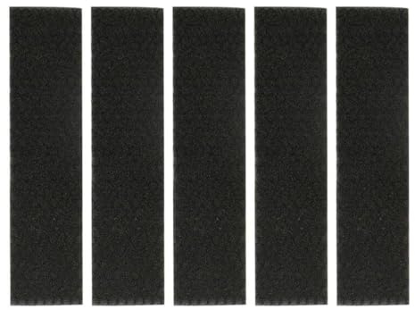 Reccisokz Filtro climatizzatore carbone attivo, filtro cotone aria condizionata, pannelli filtranti da tagliare, ricambi climatizzatore 5 pezzi, filtro condizionatore casa sostituzione periodica