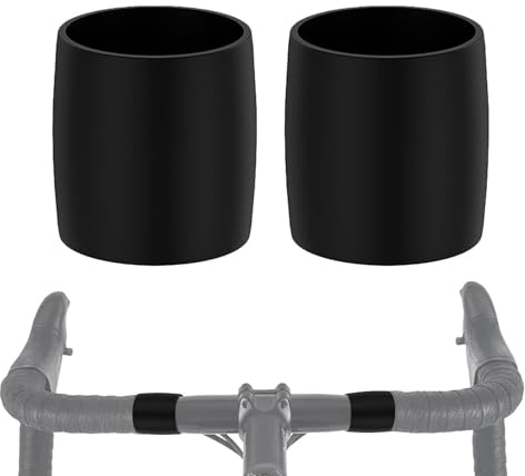 Fahrradlenkerband Fixierungsring 2 Stück Anti-Rutsch Dehnbare Elastische