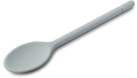 Zeal Silicone Non-Stick Cooking Spoon (30cm) -Duck Egg Blue, 30 cm
