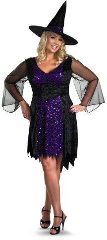 DISGUISE Brilliantly Bewitched Adult Plus Costume Size 18-20