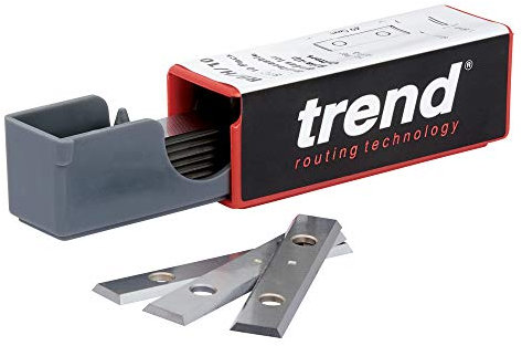 Trend Professional Rota-Tip Replacement Blades, 49.5mm Length, 9.0mm Width, 1.5mm Thickness, Pack of 10, RB/H/10