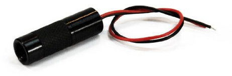 DOE Laser, rot, 635 nm, 0.4 mW, 3 V DC, Ø12x38 mm, Laserklasse 1, Fokus einstellbar, Kabellänge 100 mm - 70114720