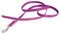 IDC Color & Gray gumierte Leine, 20 mm x 2 m ohne Schlaufe, Pink-Grau