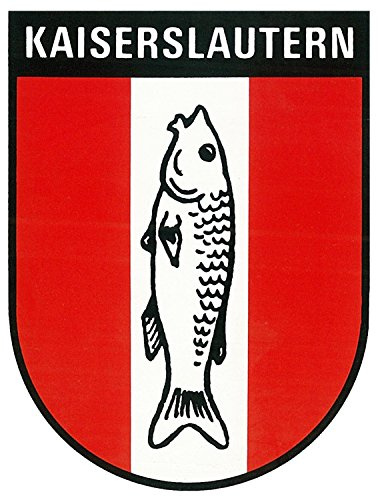 carstyling XXL Aufkleber Wappen Kaiserslautern 115 x 90 mm
