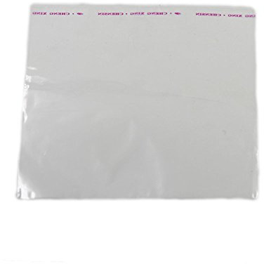 500 CD Sleeves Case Box Jewel Covers Resealable Wrap Bags Craft