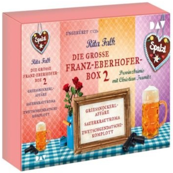 Die große Franz-Eberhofer-Box 2, 17 CDs: Teil 4-6 - Grießnockerlaffäre/Sauerkrautkoma/Zwetschgendatschikomplott