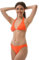 ROCK-IT Apparel Bikini Damen Set I Bikinioberteil Set mit Bikinihose I Triangel Bikini mit Push up Pads zum rausnehmen I Farbe Orange (Slip M - Top M)