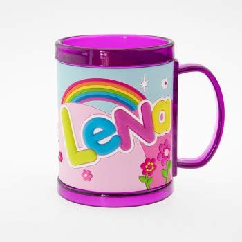 H&H 03873010038 Kinderbecher - Namensbecher, Kunststoff, Mehrfarbig