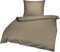 Lorena Textil Verona Mako-Satin Bettwäsche Baumwolle (Kiesel, 200x200 cm + 2X 80x80 cm)