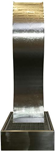 Köhko Wasserwand Höhe ca. 230 cm 26005 Wasserfall mit LED-Beleuchtung und PE-Becken