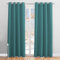 PONY DANCE Cortina Opaca Termica Aislante Frio y Calor para Salon Dormitorio, Curtains for Living Room para Ventanas 2 Piezas, 117x228 CM, Verde Turquesa