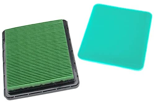 vhbw Set de filtres compatible avec Honda GCV160LA, GCV160LAO, GCV160LE moteur pour scarificateur, tondeuse à gazon - 1x préfiltre, 1x filtre à air