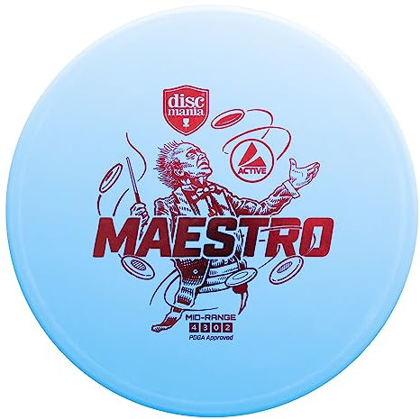 Discmania Disc Golf Active-line Maestro Mid-Range Blau Golfscheibe, M