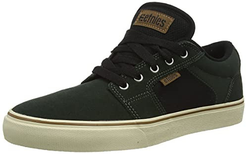 Etnies Herren Barge Ls Skate-Schuh, Grün Schwarz, 47 EU