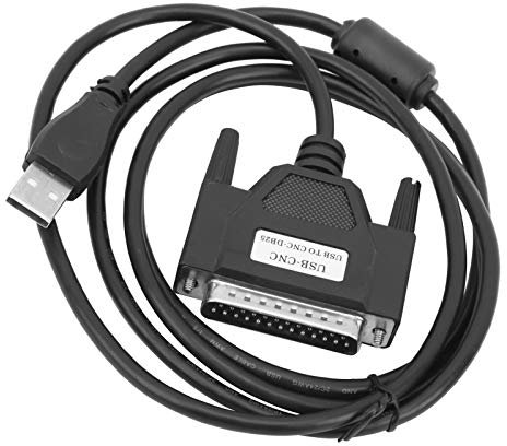Kuuleyn Cable convertidor USB a Paralelo, Cable Adaptador USB a Transformador convertidor Paralelo Conectores de Red de computadoras DB25