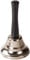 eMKay® Small Classic Silver Stainless Steel Hand Bell (12cm Tall)