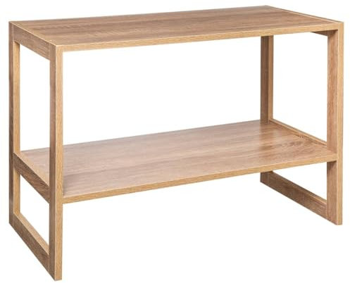 5five - stapelbares Regal mit 2 fächern Mix n modul naturholzeffekt