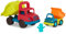 B. toys 2 Kipplaster LKWs Groß und Klein mit Figur – Kinder Auto Spielzeug Outdoor Sandkasten Sandspielzeug – Fahrzeuge für Mädchen und Jungen ab 1 Jahr