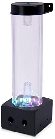 Alphacool Core 200 Aurora ARGB Ausgleichbehälter, Acryl - Schwarz