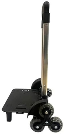 CARTBAE Rucksackwagen Aus Aluminiumlegierung Mit 6 Rädern Faltbarer Handwagen Mit Rädern Für Schultaschen Gepäck Rucksack Faltbarer Trolley Rucksackwagen Handwagen Aus Aluminiumlegierung Für Die