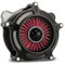 TOPRAMETAL Filtro aria per moto, filtro di aspirazione per turbina nera, per Harley Softail 1993-2015,2001-2007 DYNA TOURING ROAD GLIDE PRESE D'ARIA