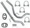 Schalldämpferset Auspuff Abgasrohr für Opel Vectra 3 III C 2005-06/2009 1.9 CDTI Schrägheck Caravan