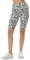 sissycos Damen Biker Bunte sanft Shorts Kurze Leggings mit Elastischer Taille(Traditioneller Leopardendruck,L/XXL)