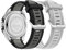 2 Stück Silikonarmband Kompatibel mit KOSPET Tank T3 Ultra/T2/T3 Armband, Sport Silikon Armbänder mit Einstellbar Ersatzarmband Zubehör für KOSPET Tank T3 Ultra/T2/T3 Uhrenarmband Damen Herren (E)