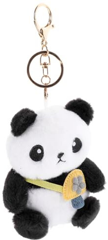 Cabilock Panda-schlüsselanhänger Ornament Für Rucksack Bär Für Neugeborene Kleiner Panda Kolibri-schlüsselanhänger Für Frauen Schildkröte Karikatur Taschenanhänger Plüsch Puppe Pp Baumwolle