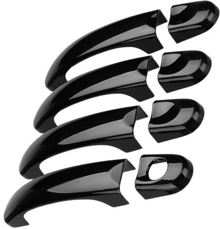 QIBBEI Auto Türgriff Abdeckung Außen Moulding Trim Für VW Für Touran Für Caddy 2003-2015