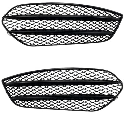 KüHlergrill Vorne Für Mercedes Für Benz Für CLA W117 C117 200 45 2013-2015 Für AMG Nebelscheinwerfer-Lufteinlassabdeckung KüHler Front Grill