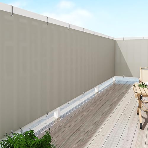 Balkonzaun, reißfest, Windschutz, Netzabdeckung, Anti-Peep-Sonnenschutz, Outdoor, Terrasse, Hof, Pool, Sichtschutzzaun