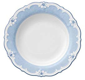 Hutschenreuther Baronesse Estelle Blue Suppenteller 24 cm Fahne